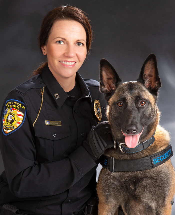 Molly Barron - Owner & K9 Handler for "Delta"